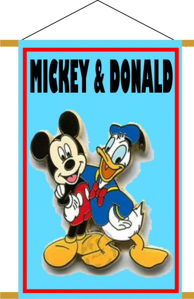 BANNER MICKEY E DONALD