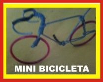 MINI BICICLETA DE CICLISMO ARTESANAL